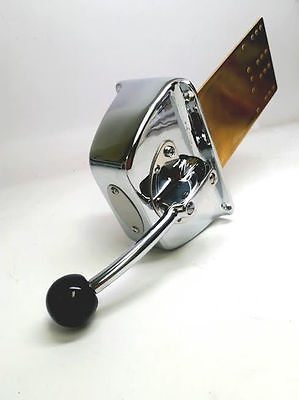 #ad Pactrade Marine Single Lever Engine Control Made Of Chrome Plated Brass For Boat $145.99