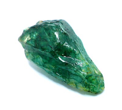 #ad 39 Ct Colombian Natural Emerald Green Earth Mined Rough Loose Gemstone $19.12