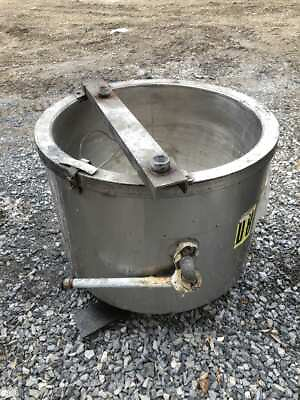 #ad 30 Gallon Stainless Steel Jacketed Mixing Tank Process Tank $700.00
