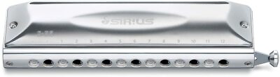 #ad #ad SUZUKI S 56C Chromatic Harmonica Sirius Series Long stroke 14 hole 56 sounds F S $222.00