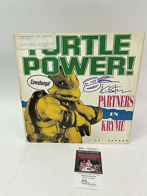 #ad #ad Teenage Mutant Ninja Turtles TMNT Kevin Eastman Signed Album Turtle Power JSA $399.00