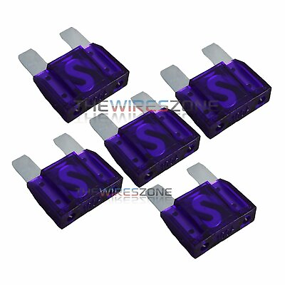 #ad 5 Pack of 100 Amp 100A Large Blade Style Audio Maxi Fuse for Car RV Boat Auto $6.60