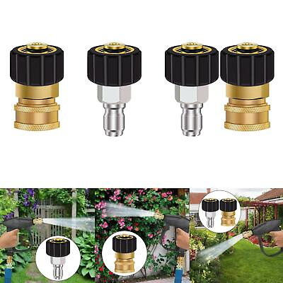 #ad #ad High Pressure Washer Adapter Nozzles Durable for Hose Connection $13.66