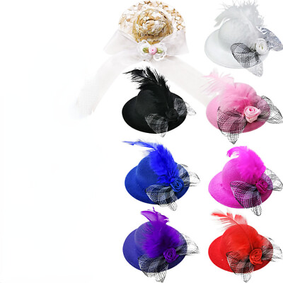 2PC 1 6 Scale Dollhouse 11.5” Miniature Party Hat Fashion Princess Accessories #ad $9.99
