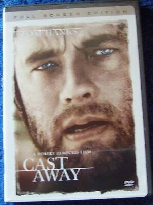 #ad Cast Away DVD By Tom Hanks VERY GOOD $4.39