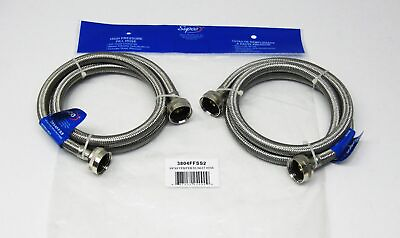#ad For Hoover Washer 4 Foot Hot Cold Fill Hose Set Part # NP4953106Z850 $48.28