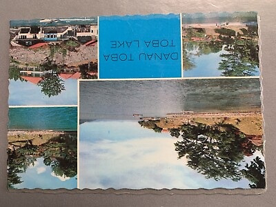 #ad Vintage 1970s 1980s Toba Lake North Sumatra Indonesia Postcard Unposted Danau $3.99
