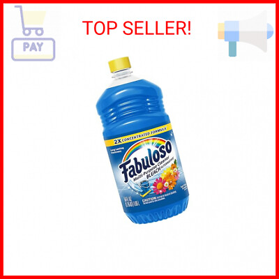 #ad Fabuloso Multi Purpose Cleaner 2X Concentrated Formula Spring Fresh Scent 56 $6.59