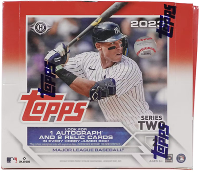 #ad 2023 Topps Series 2 Baseball Jumbo Box $126.44