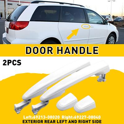 #ad For 04 10 Toyota Sienna Outside Exterior Sliding Door Handle Left or Right Rear $14.99