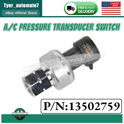#ad New A C Refrigerant Pressure Sensor For Buick Chevrolet HVAC Pressure Switch $11.55