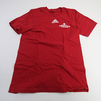 #ad Louisville Cardinals adidas Short Sleeve Shirt Men#x27;s Red Used $5.51
