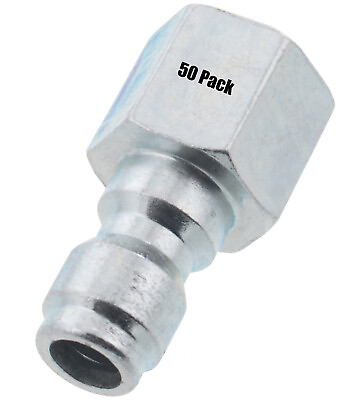 50 1 4quot; FPT Female Plug Quick Connect Coupler for Pressure Washer Nozzle Gun $108.99