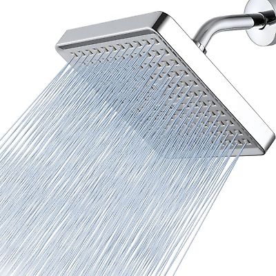 #ad High Pressure Rain Shower Head Luxury Modern Look The Adjustable Replacement $43.99