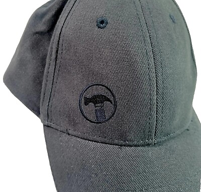 #ad Bunnings Warehouse Trade Hat Cap Mens Black Handyman Tradie Adjustable AU $14.98