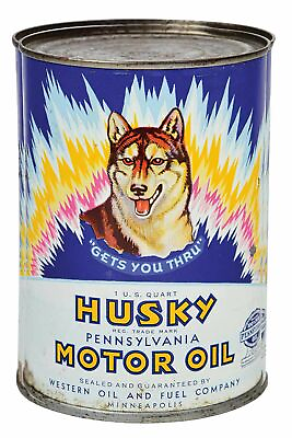#ad Husky Motor Oil Laser Cut Advertising Metal Sign $69.95