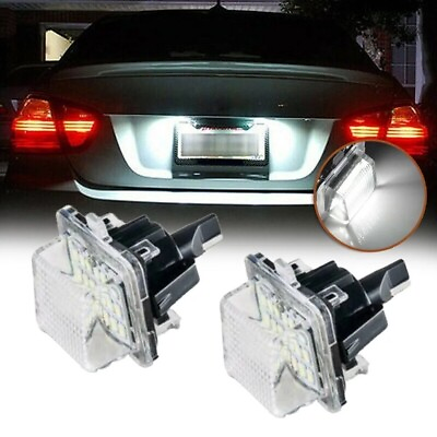 #ad 2x White 6000K LED License Plate Lights For 2010 2012 MERCEDES BENZ E CLASS W212 $12.99