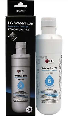 1pk Genuine LG Water Filter LT1000P PC PCS Replacement Cartridge NEW open box #ad #ad $34.99