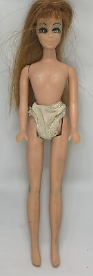 #ad Vintage 1970s Topper Toys Glori Doll Friend of Dawn Auburn Red Hair Bangs K11 $29.99