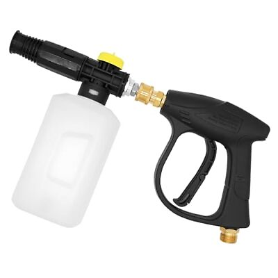 #ad High Pressure Washer Gun with Foam Cannon 1 4quot; Quick Connector Snow Foam Lan... $31.94