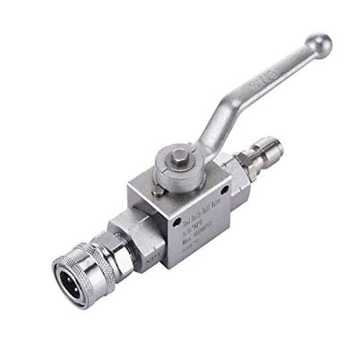 #ad Tool Daily High Pressure Washer Ball Valve Kit 3 8 Inch Quick Connect for Po... $47.37