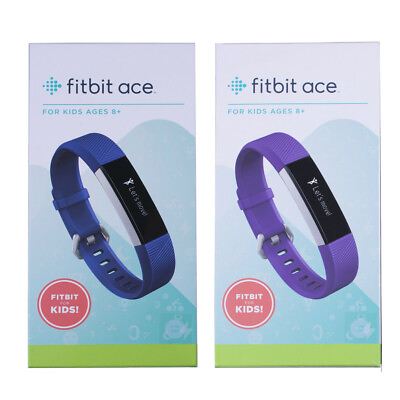#ad NEW Fitbit Ace Activity Tracker for Kids Ages 8 Blue amp; Violet $35.88
