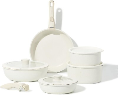 #ad Carote 11 Pcs Pots amp; Pans Set Nonstick Detachable Handle Induction Cookware Sets $52.99