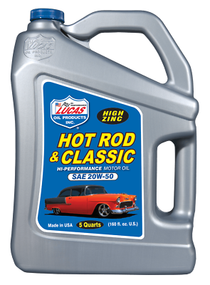 #ad Lucas Oil 10684 Hot Rod amp; Classic Car HP Motor Oil SAE 20W 50 5 Quarts $44.98