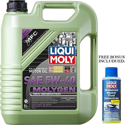 #ad #ad ★ 5L Liqui Moly 5W 40 Molygen New Generation MFC Synthetic Engine Oil LM20232 ★ $52.70