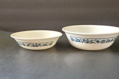 #ad #ad Corelle Old Town Blue Onion Cereal Bowl and Dessert bowl $2.99