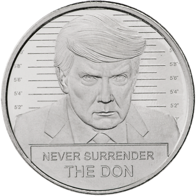 Donald Trump The Don 1 oz .999 Fine Silver Round #ad $33.36