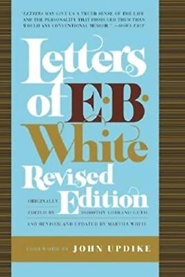 #ad Letters of E. B. White White E. B Paperback Good $6.24