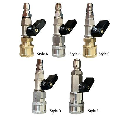 #ad High Pressure Washer Ball Valve Kit Portable Switch Accessories Heavy Duty $12.77