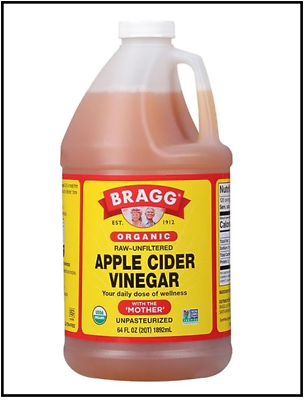 #ad Bragg Organic Apple Cider Vinegar With the Mother– Raw Unfiltered All Natural I $18.44