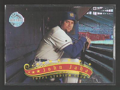 #ad #ad John Jaha 1997 Stadium Club #35 TSC Matrix $2.99