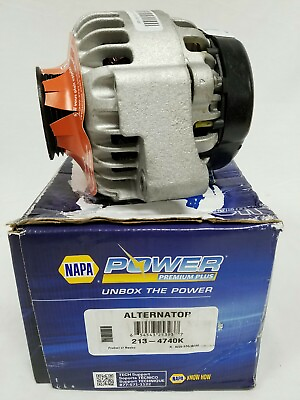 #ad #ad NAPA Power Plus Remanufactured Alternator 110A 2134740K New Open Box $74.99