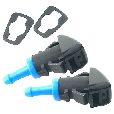 #ad 2X Front Windscreen Washer Jet Nozzles SetS FIT 08 16 Jeep Patriot Compass MK4E4 $7.59
