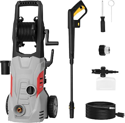 Electric Powerful Pressure Washer 2030 PSI Max 1.76 GPM Power Washer w Nozzles #ad $89.99