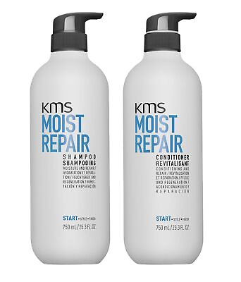 #ad KMS California Moist Repair Shampoo amp; Conditioner Duo 25.3 oz set $44.72