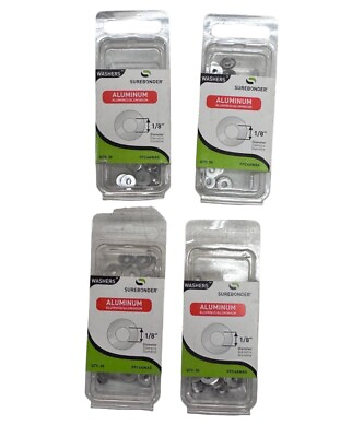 #ad #ad Surebonder FPC4AWAS 30 Pack Aluminum Washer LOT OF 4 PACKS **SALE** $13.98