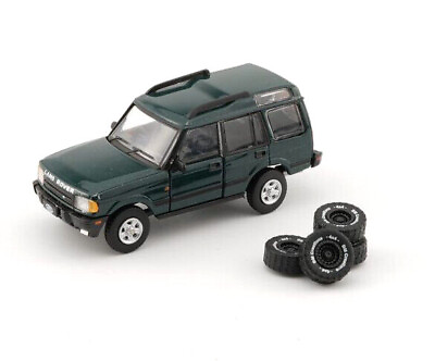 #ad BM Creations 1998 Land Rover Discovery 1 Green LHD 1:64 Diecast Car 64B0185 $18.99