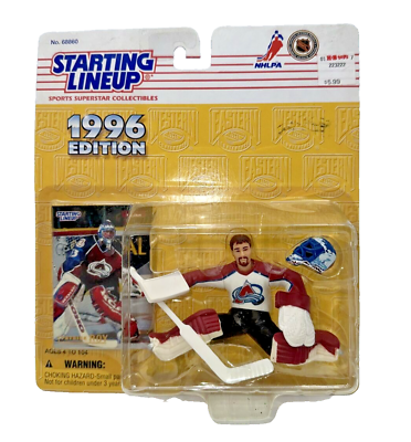 #ad #ad 1996 NHL Starting Lineup Patrick Roy Colorado Avalanche Action Figure HOF NOS $8.99