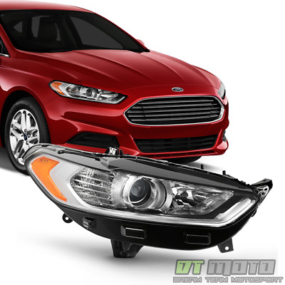 #ad New 2013 2016 Ford Fusion Headlight Light Passenger Right Side Halogen 13 16 $75.99