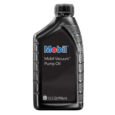 #ad MOBIL 123027 Vacuum Pump Oil1 qtBottle20 SAE Grade 4ZF23 $16.58