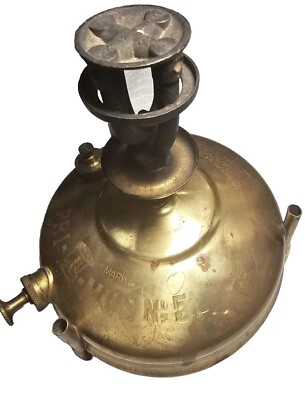 #ad Vintage Primus No.51 Kerosene Pressure Brass Camping Stove Made In Sweden $98.00