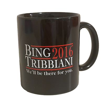 #ad FRIENDS Mug Bing Tribbiani 2016 Election Matthew Perry amp; Matt LeBlanc Cup $9.95