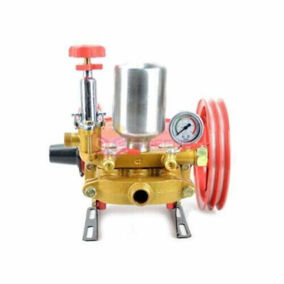 #ad #ad New High Pressure Triplex Cylinders Plunger Pump Agricultural Motor Sprayer Pump $229.34