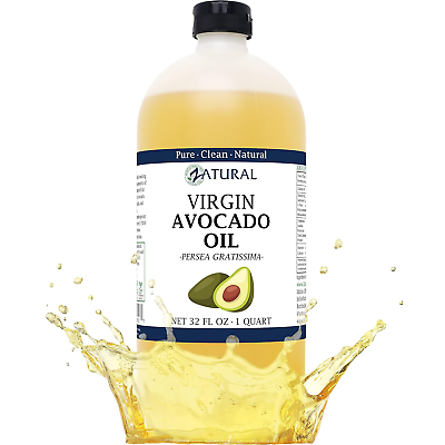 Zatural Virgin 100% Pure Natural Avocado Oil without Additives Clean Cold For #ad #ad $32.30