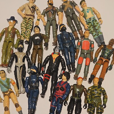 #ad Early 1980#x27;s G.I. Joe Cobra ARAH Action Figures Collection Lot YOU PICK $24.99