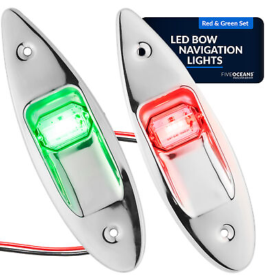 #ad Boat Navigation Lights LED Bow Light Boat Navigation Lights Red and Green $58.90